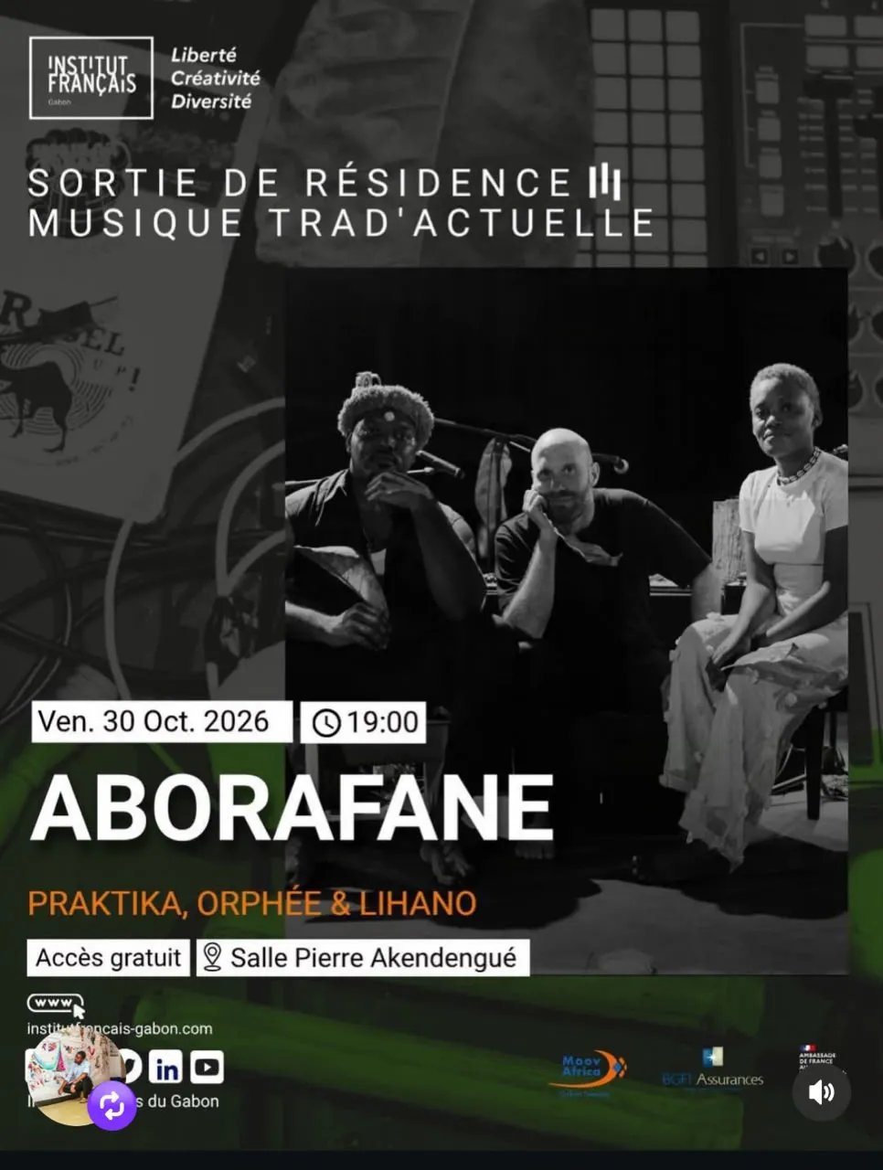 ABORAFANE – Pratika, Orphée & Lihano