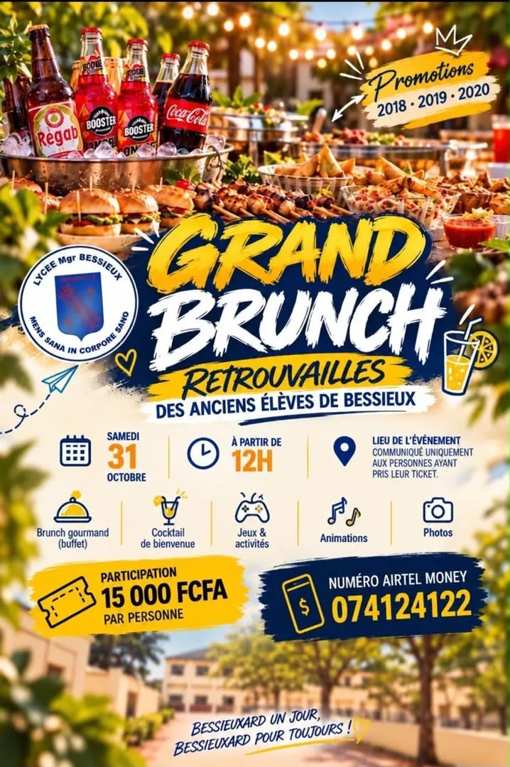 GRAND BRUNCH RETROUVAILLES 🍹🍽️